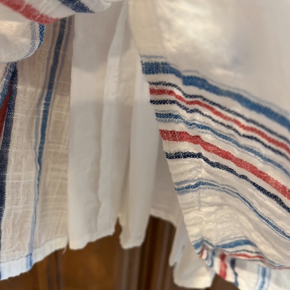 GAP Tiered Striped Midi Dress - Picture 9 of 11